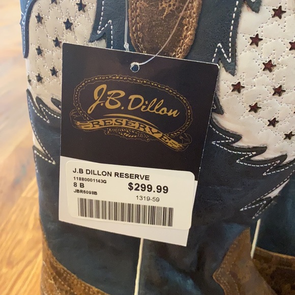 Red, White, and Blue Cowboy Boots - Picture 2 of 4